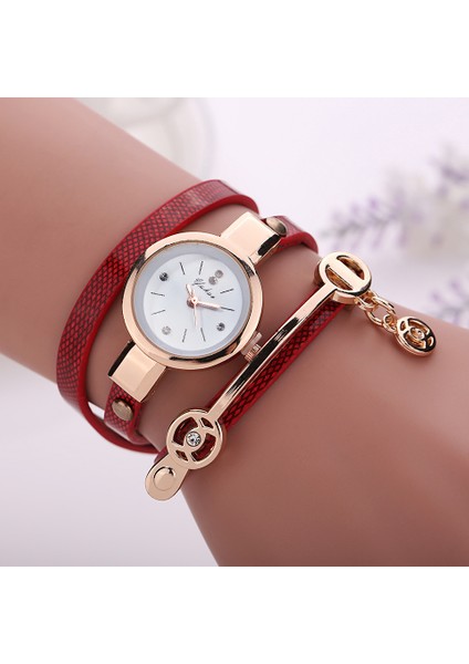 Bk Sıcak Satış Moda Kadın Bilezik Izle Quartz Saat Kol Saati Kadın Elbise Deri Rahat Bilezik Saatler Relogio Feminino (Yurt Dışından) indirimleri