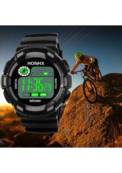 Black Life Suya Dayanıklı Erkek Kadın Dijital Spor Saatler Çok Fonksiyonlu LED Elektronik Saat Erkek Bayanlar Spor Kol Saati Reloj Saati (Yurt Dışından) indirimleri