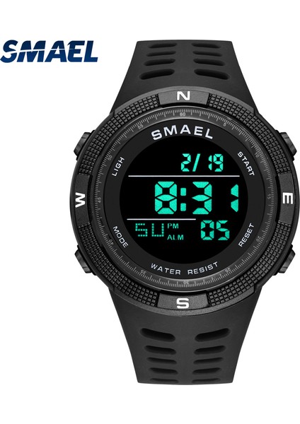Siyah Altın Smael 1915 Spor Dijital Saatler Erkekler, 2022 5bar Su Geçirmez Chron Kronometre LED Çalar Saat Elektronik Bilek Saati (Yurt Dışından) fiyatları