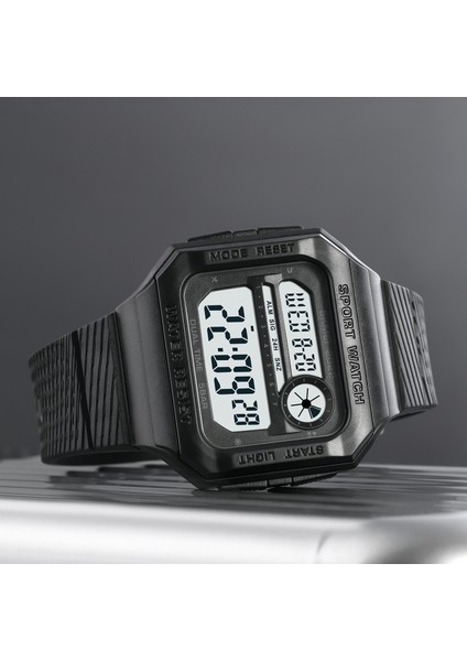 Yeşil Skmeı Üst Marka LED Dijital Spor Saatler Erkek Askeri Geri Sayım Takvimi Kol Saati 5bar Su Geçirmez Chrono Saat Montre Homme (Yurt Dışından) modelleri