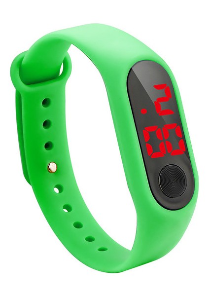 Yeşil Kırmızı LED Kadın Izle El Yüzük Izle Spor Moda Elektronik Saat Reloj Deportivo Para Mujer Dropshipping 2020 Erkek Saatler (Yurt Dışından)