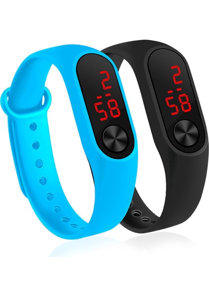 Yeşil Kırmızı LED Kadın Izle El Yüzük Izle Spor Moda Elektronik Saat Reloj Deportivo Para Mujer Dropshipping 2020 Erkek Saatler (Yurt Dışından) fiyatları