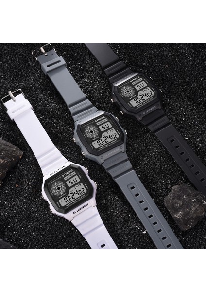 Mavi Ince Dijital Saatler Erkek 2020 Lüks Üst Marka Elektronik Kol Saati Su Geçirmez Erkek Spor Saat LED Relogio Masculino Hediye (Yurt Dışından) fırsatları