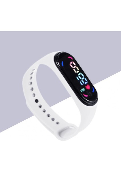 Pembe Çocuk Kol Saati Şık Unisex Su Geçirmez Çocuklar Elektronik Kol Saati Açık Çocuk Kol Saati Çocuk Izle (Yurt Dışından)