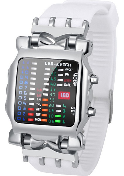 Gül Altın Siyah Ikili Izle Erkekler LED Dijital Saatler Aydınlık Moda Spor Su Geçirmez Saatler Adam Saat Yeni Relogio Masculino (Yurt Dışından) indirimleri