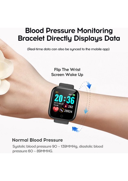 B Mavi Yenı Moda Akıllı Dijital Saat Kadın Erkek Için Çağrı Hatırlatma Uzaktan Kamera Nabız Izleme Spor Kol Saati (Yurt Dışından) fiyatları