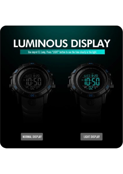 Altın Skmeı 1475 Erkekler Spor Saatler Moda Chronos Geri Sayım Erkek Su Geçirmez LED Dijital Saat Adam Askeri Saat Relogio Masculino (Yurt Dışından) fırsatları