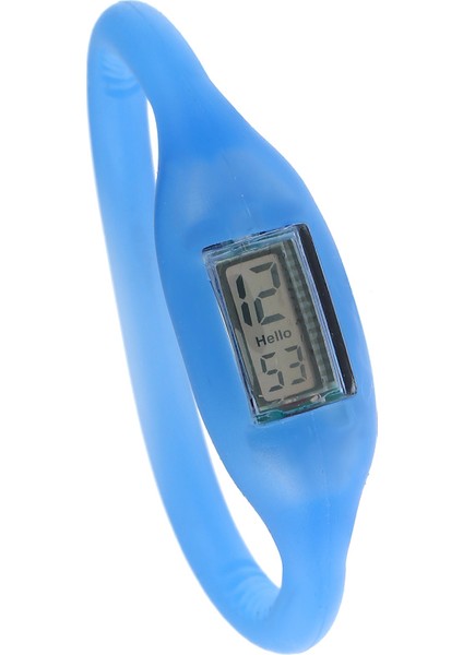 Gri Işık Silikon Iyon Spor Izle Erkekler Kadınlar Anyon Negatif Silikon Jöle Kauçuk Adam Bayanlar Moda 3ATM Suya Dayanıklı B101-3 (Yurt Dışından) indirimleri