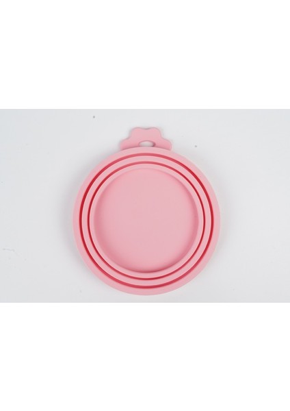 Pembe Kalın Silikon Konserve Kapaklı Mühürlü Besleyiciler Gıda Konserve Kapağı Yavru Köpek Kedi Depolama Üst Kapağı Yeniden Kullanılabilir Kapak Kapağı Sağlık Pet Günlük Malzemeleri (Yurt Dışından)