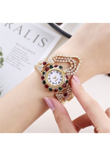 Kırmızı 2023 Üst Marka Lüks Taklidi Bilezik Izle Kadın Saatler Bayanlar Kol Saati Relogio Feminino Reloj Mujer Montre Femme Saat (Yurt Dışından) indirimleri