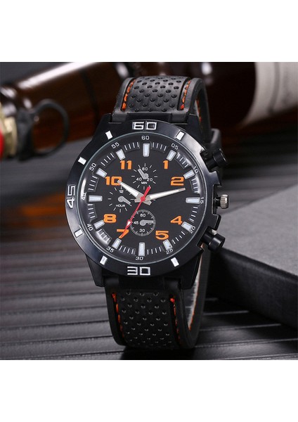 Og Moda Tarihi Kuvars Erkek Saatler Üst Marka Lüks Erkek Saat Chronograph Spor Erkek Kol Saati Hodinky Relogio Masculino (Yurt Dışından)