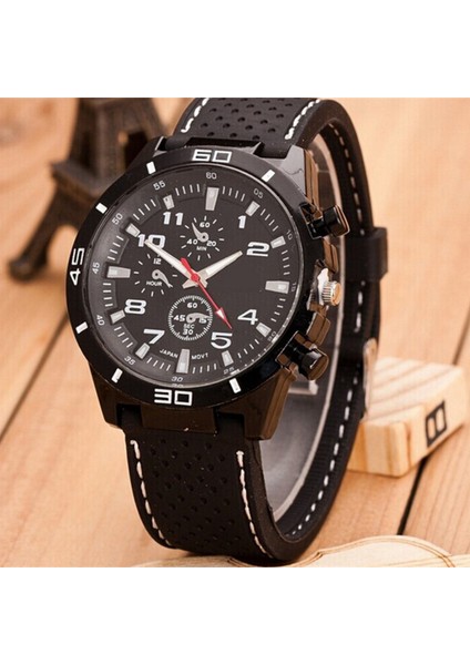 Og Moda Tarihi Kuvars Erkek Saatler Üst Marka Lüks Erkek Saat Chronograph Spor Erkek Kol Saati Hodinky Relogio Masculino (Yurt Dışından) fırsatları