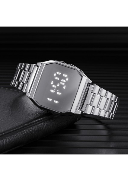 Altın 2021 Yeni Dijital Saat Erkekler Için Lüks Paslanmaz Çelik Bağlantı Bandı Spor Bilezik Erkek Iş Saatleri Saat Relogio Masculino (Yurt Dışından) modelleri