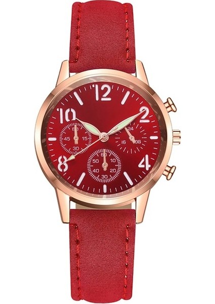 R Kadın Quartz Saat Paslanmaz Çelik Şerit Gül Altın Analog Kol Saati Kadın Bilezik Saatler Aydınlık Saat Hediye Zegarek Damski (Yurt Dışından)