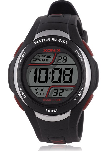 GQ-005 Altın Çok Fonksiyonlu Erkekler Açık Su Geçirmez 100 M Koşu LED Yüzme Dalış Spor Saatler Dijital Bilek Relogio Gq (Yurt Dışından) fiyatları