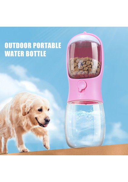 Süt Beyazı 300ML Taşınabilir Pet Kedi Su Şişesi 550ML Büyük Hacimli Pet Köpek Içme ve Besleyici 2'si 1 Arada Kaseler Açık Dağıtıcı Besleyici Evcil Hayvan Ürünü (Yurt Dışından) fırsatları