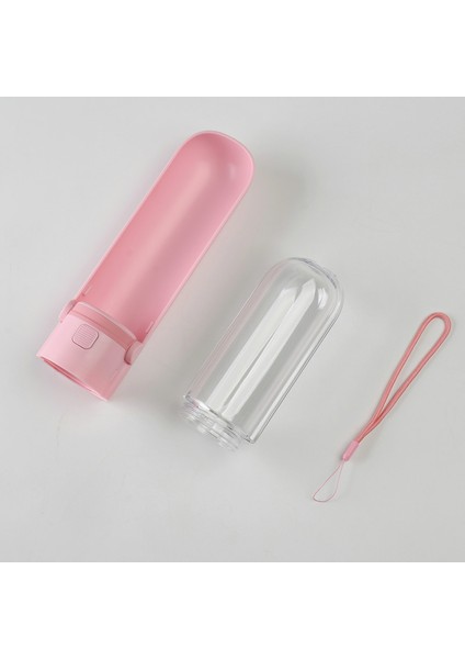 Pembe 420 ml Taşınabilir Pet Köpek Su Şişesi Içme Kaseleri Küçük Büyük Köpekler Için Seyahat Yürüyüş Köpek Besleme Su Sebili Pet Malzemeleri 420 ml (Yurt Dışından) indirimleri