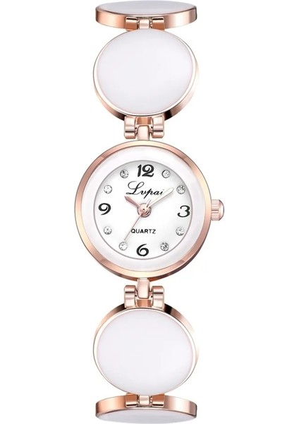 Gümüş Siyah Lvpai Marka Bilezik Izle Relogio Feminino Izle Kadın Moda Montre Femme Kadın Saatler Kuvars-Izle Kol Saatleri Üst (Yurt Dışından) modelleri
