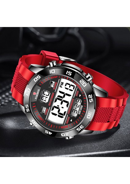 Yeşil Lıge Relogio Masculino Erkek Saatler Büyük Kadran Lüks Ünlü Üst Marka Erkek Moda Gündelik Elbise Izle Askeri Dijital Kol Saati (Yurt Dışından) modelleri