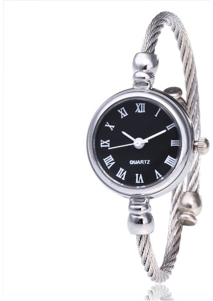 Stil-4 Moda Bileklik Izle Lüks Vintage Gümüş Kadın Elbise Izle Rahat Kuvars Titanyum Alaşımlı Bant Bilezik Izle Analog Bilek Saati (Yurt Dışından) fiyatları