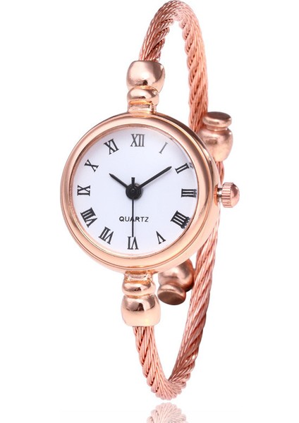 Stil-4 Moda Bileklik Izle Lüks Vintage Gümüş Kadın Elbise Izle Rahat Kuvars Titanyum Alaşımlı Bant Bilezik Izle Analog Bilek Saati (Yurt Dışından) modelleri