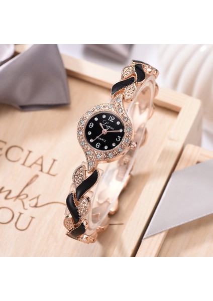 Gül Pembe Moda Bilezik Izle Kadın Alaşım Lüks Izle Kuvars Kol Saati Klasik Altın Bayanlar Rahat Iş Izle Zegarek Damski (Yurt Dışından) modelleri