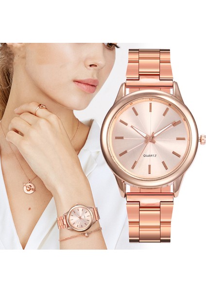 01 Kadın Saatler Yeni Gül Altın Gümüş Bayanlar Bilezik Izle Bayan Kuvars Elbise Kol Saati Feminino Reloj Mujer Kol Saati (Yurt Dışından) fiyatları
