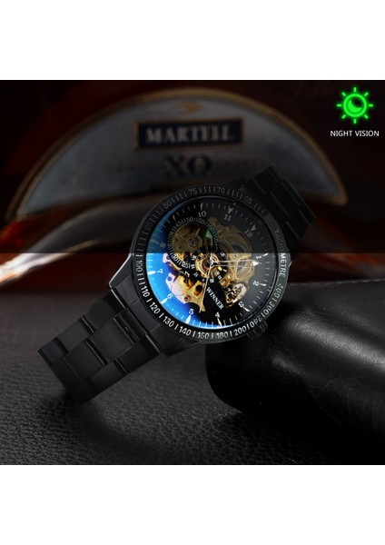 Bakır 2021 Yeni Kazanan Lüks Spor Saat Otomatik Izle Saatler Askeri Erkekler Mekanik Kol Saatleri Relogio Montre Marka (Yurt Dışından)