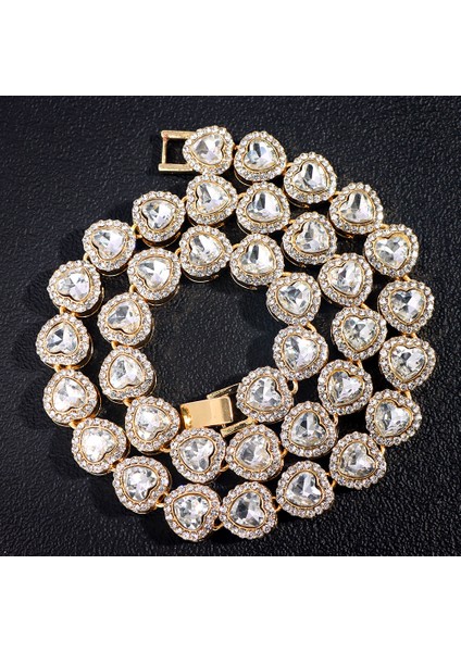 3 Parça Set Buzlu Out Izle Bilezik Kadınlar Için Hip Hop Erkekler Takı Kristal Kalp Tenis Küba Link Zinciri Bilezik Saat Seti Doğum Günü Hediyesi (Yurt Dışından) fiyatları