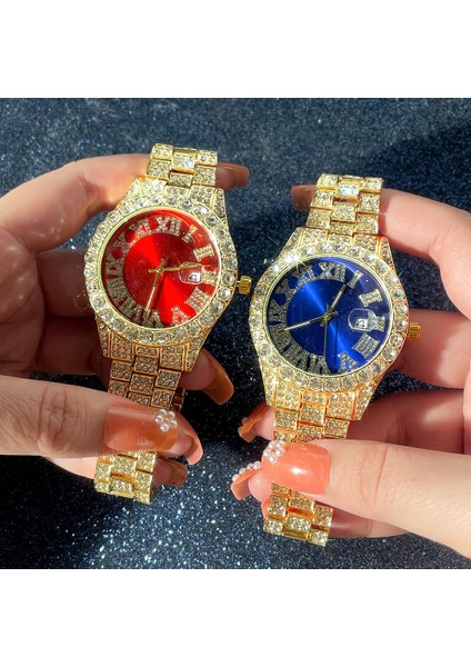 3 Parça Set Buzlu Out Izle Bilezik Kadınlar Için Hip Hop Erkekler Takı Kristal Kalp Tenis Küba Link Zinciri Bilezik Saat Seti Doğum Günü Hediyesi (Yurt Dışından) indirimleri