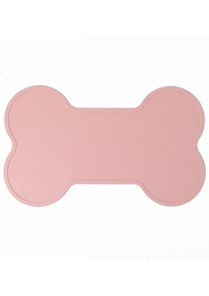 Pembe Su Geçirmez Pet Mat Köpek Kedi Için Düz Renk Silikon Evcil Hayvan Gıda Pedi Hayvan Mama Kabı Içme Matı Köpek Besleme Matı Placemat Kolay Yıkama (Yurt Dışından)