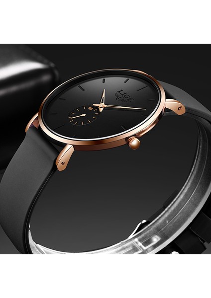 Mavi Siyah Mavi Lıge Yeni Moda Erkek Saatler Top Marka Lüks Spor Su Geçirmez Basit Ultra-Ince Saatler Erkekler Kuvars Saat Relogio Masculino + Kutu (Yurt Dışından) fırsatları