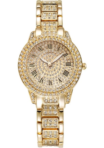 Rose Gold Set 4 2021 Erkekler 2pcs Set Lüks Moda Saatler Rhonestone Erkek Kadın Iş Basit Paslanmaz Çelik Kuvars Izle Relogio Masculino (Yurt Dışından) indirimleri
