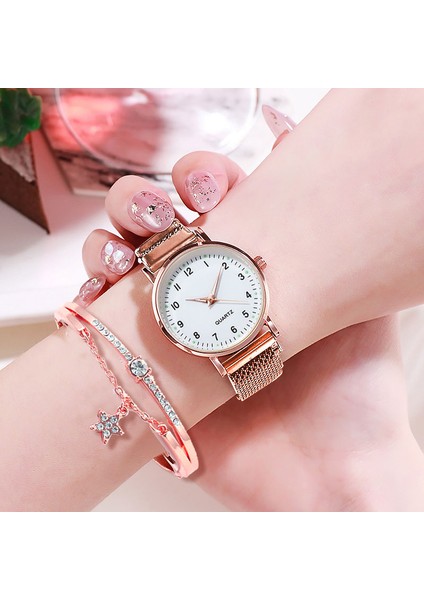 Ml-Gümüş-Bilezik Kadın Izle Lüks Bayanlar Kuvars Saatler Mıknatıs Toka Milanese Band Opsiyonel Bilezik + Saatler Relogio Feminino Hediyelik Saat Için (Yurt Dışından) fiyatları