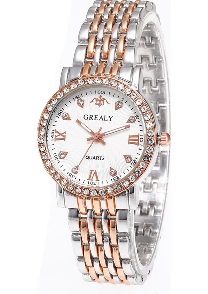 Bw Rosegoldwhite Büyük Yeni Rahat Altın Izle Kadın Saatler Bayanlar Yaratıcı Çelik Kadın Bilezik Saatler Kadın Saat Severler Kol Saati Relogio Feminino (Yurt Dışından) modelleri