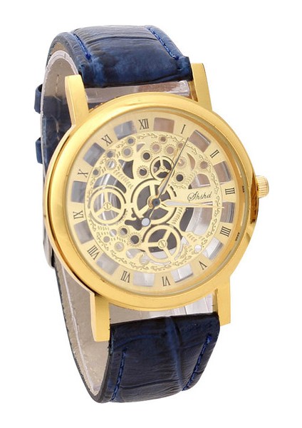E Vintage Erkek Saati Lüks Deri Kayış Kuvars Izle Erkekler Kadınlar Için Ücretsiz Shiping Tasarımcı Saatler Reloj Hombre (Yurt Dışından)