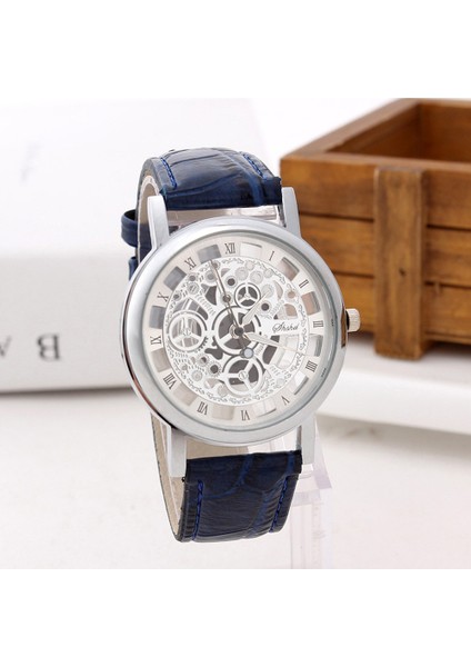 E Vintage Erkek Saati Lüks Deri Kayış Kuvars Izle Erkekler Kadınlar Için Ücretsiz Shiping Tasarımcı Saatler Reloj Hombre (Yurt Dışından)