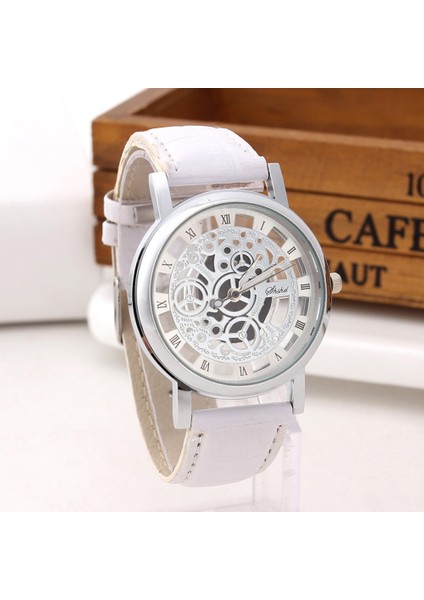E Vintage Erkek Saati Lüks Deri Kayış Kuvars Izle Erkekler Kadınlar Için Ücretsiz Shiping Tasarımcı Saatler Reloj Hombre (Yurt Dışından)