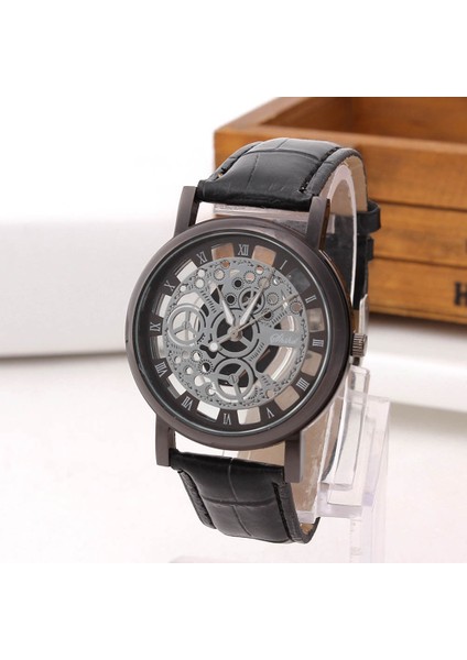 E Vintage Erkek Saati Lüks Deri Kayış Kuvars Izle Erkekler Kadınlar Için Ücretsiz Shiping Tasarımcı Saatler Reloj Hombre (Yurt Dışından)