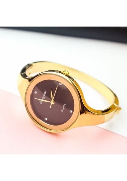 Tüm Altın Reloj Mujer Moda Kadın Saatler Marka Saat Kadın Bilezik Izle Bayan Kuvars Kol Saati Kadın Relogio Feminino Montre Femme (Yurt Dışından) modelleri