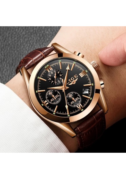 Çelik F Lıge Yeni Moda Erkek Saatler Üst Marka Lüks Askeri Kuvars Izle Premium Deri Su Geçirmez Spor Kronograf Izle Erkekler Için (Yurt Dışından) indirimleri