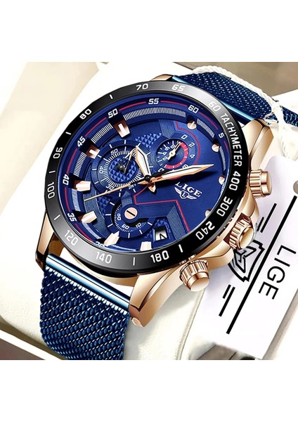 Gül Altın Mavi 2021 Yeni Moda Rahat Erkek Saatler Aydınlık Lıge Üst Marka Lüks Kol Saati Kuvars Saat Mavi Erkekler Için Izle Relogio Masculino (Yurt Dışından) modelleri