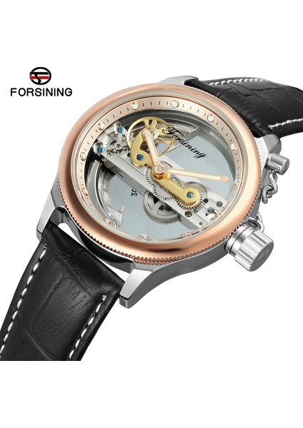01 Forsınıng Mekanik Saat Dairesel Tırnak Terazisi Siyah Kuşak Izle Gündelik Moda Tam Içi Boş Yatay Mekanik Saat (Yurt Dışından) fiyatları
