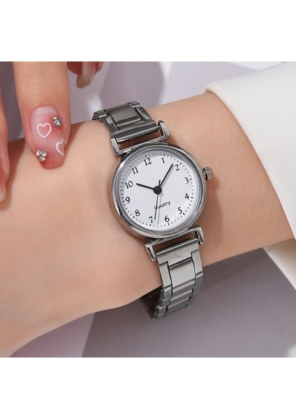 Gül Altın Siyah 2 Moda Kadınlar Basit Saatler Gümüş Yuvarlak Arama Bilezik Izle Bayanlar Iş Gündelik Elbise Saat Kuvars Kol Saati Reloj Mujer (Yurt Dışından) fiyatları