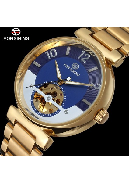 Gümüş Kara Kutu Forsınıng Klasik Moda Erkek Saatler Tourbillion Tasarım Paslanmaz Çelik Otomatik Mekanik Saat Erkekler Lüks Saat (Yurt Dışından) modelleri