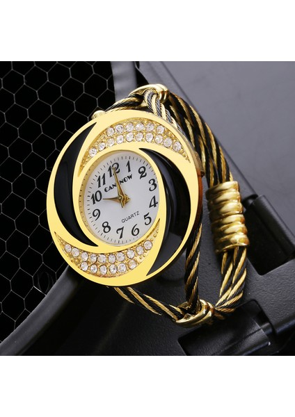 Beyaz Lüks Kadın Altın Kırmızı Metal Bilezik Saatler Moda Rahat Bayanlar Taklidi Bileklik Izle Yaratıcı Kadın Saat Relogio Feminino (Yurt Dışından) modelleri