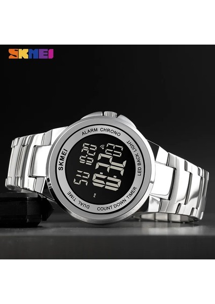 Renk 5 Skmeı Erkek Dijital Saatı 2 Zaman Kronometre Erkekler Spor Izle Moda LED Erkekler Saatler Su Geçirmez Saat Relogio Masculino 1712 (Yurt Dışından) indirimleri