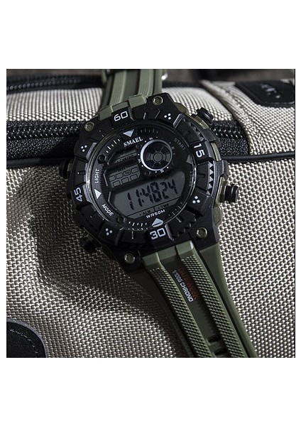 Beyaz Mavi Kırmızı Ordu Saatler Büyük Arama Smael Erkekler Izle Dijital Relogio Masculino Spor Izle Su Geçirmez 1439 Dijital Saat Üst Marka Lüks (Yurt Dışından) indirimleri