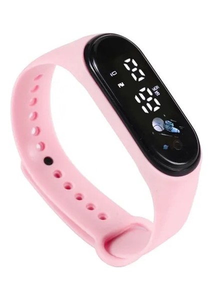 M LED Dijital Saat Erkek Kadın Rahat Moda Spor Kız Bilezik Erkek Saatler Elektronik Silikon Kol Saati Çocuklar Çocuklar Için (Yurt Dışından)