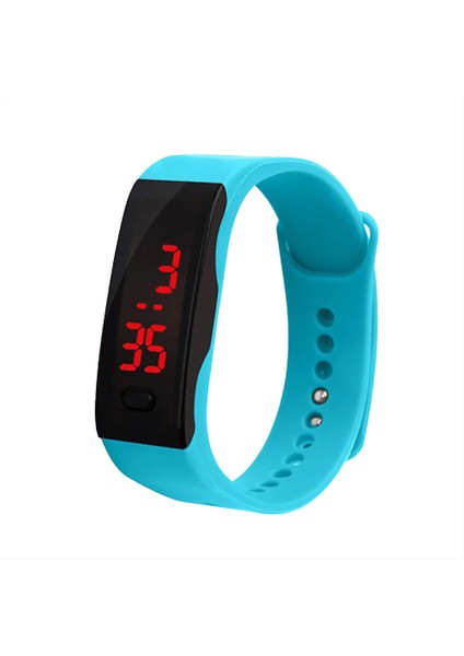 Sarı Saat Dijital Erkek Saati Kadın Saatleri Akıllı Spor Izle El Yüzük Saatler LED Spor Moda LED Dijital Ekran Bilezik (Yurt Dışından) indirimleri